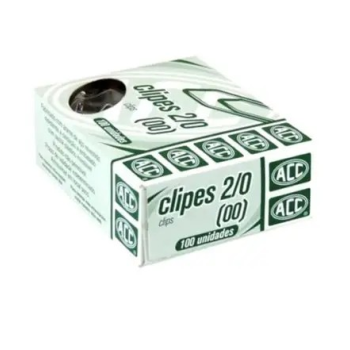 CLIPE ACC 3/0 GALV 50UN CAIXINHA PT/0010/UN