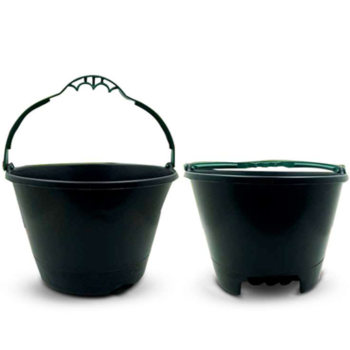 BALDE PL PRETO C/ALCA VIA PLAST 12L