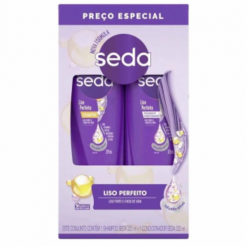 KIT SH+COND SEDA LISO PERF 300ML+190ML