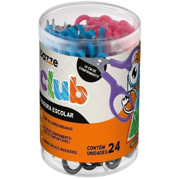 TESOURA ESC.BAZZE CL.13CM 24X1