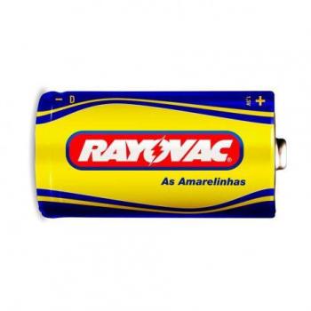 PILHA RAYOVAC AMAREL. D-GRD C/12