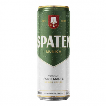 CERVEJA SPATEN LATA 350ML