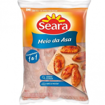 MEIO DA ASA FRANGO IQF SEARA 1KG