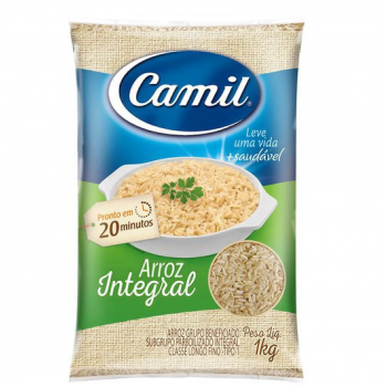 ARROZ PARBOILIZADO INTEGRAL T1 CAMIL 10X1KG