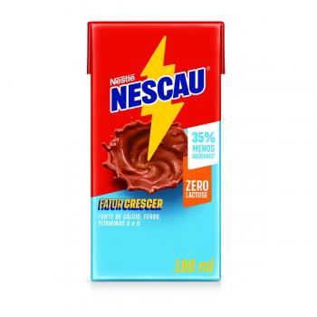 NESCAU BEB MENOS ACUCAR ZR LACT 180ML
