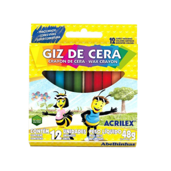 GIZ CERA ACRILEX 12 CORES PT/0012/UN