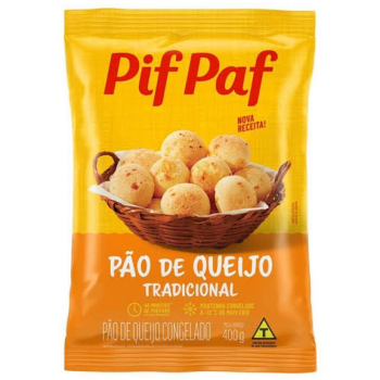 PAO DE QUEIJO PIF PAF 400GR