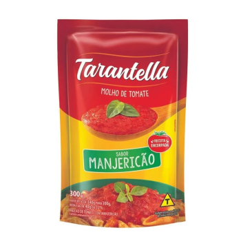 MOLHO TARANTELLA MANJERICÃO SACHE 300GR