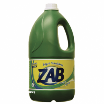AGUA SANITARIA ZAB 5000 ML C/3 UN
