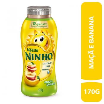 NINHO IOGURTE LIQ MAÇA E BANANA 170G