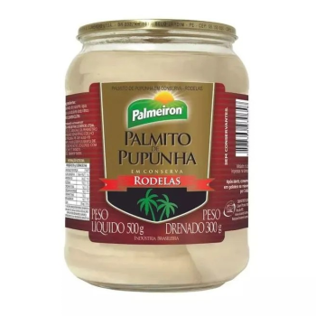 PALMITO DE PUPUNHA RODELA PALMEIRON 300GR