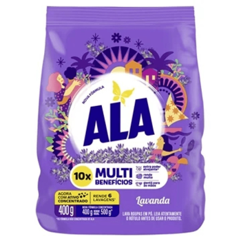 SABÃO EM PO ALA LAVANDA 400GR