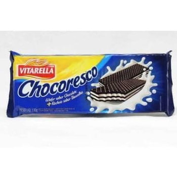 WAFER VIT CHOCORESCO C/BAUNILHA 80GR