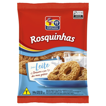BISCOITO FORTALEZA ROSQUINHA LEITE 300G