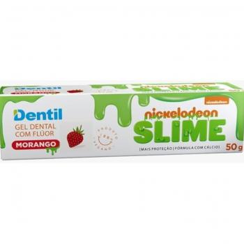 CREME DENTAL DENTIL SLIME  MORANGO 50 G