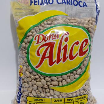 FEIJAO CARIOCA DONA ALICE 1 KG