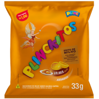 SAL PLINCKITOS GALINHA CAIPIRA  33G