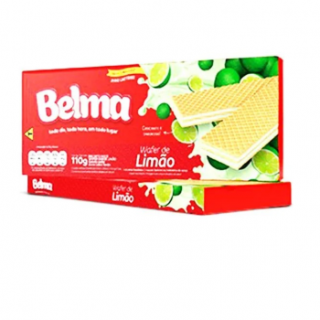 WAFER BELMA LIMAO 90G UNIDADE