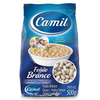 FEIJAO BRANCO CAMIL 500 G