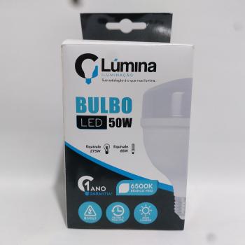 LAMPADA LED BULBO 50W T100 6.000K LUMINA