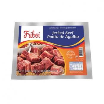 JERKED BEEF BOVINO PONTA DE AGULHA 20X500G FRIBOI MI