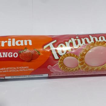 BISC. MARILAN TORTINHA MORANGO 140GR