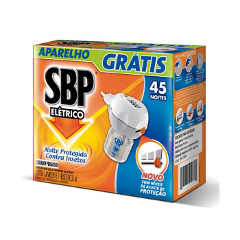 RKT INSETICIDA SBP AP+REFIL ELET 45NOT.
