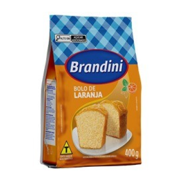 MISTURA BOLO BRANDINI LARANJA 400G