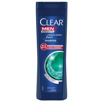 SHAMPOO CLEAR ANTICASPA LIMPEZA PROFUNDA MEN 200ML R5321