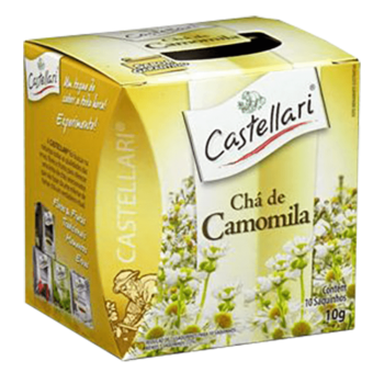 CHA DE CAMOMILA CASTELLARI 10G
