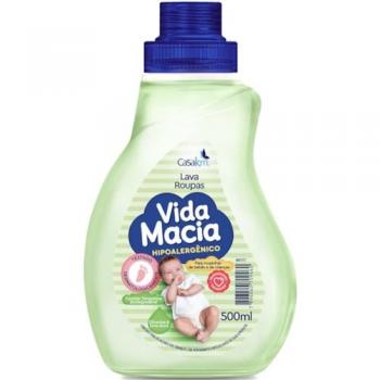 LAVA ROUPAS VIDA MACIA G&ERVA DOCE 500ML