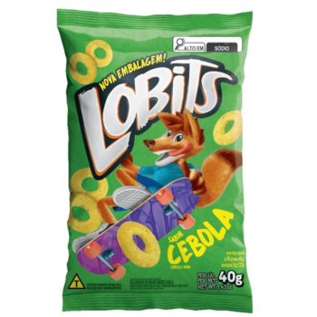 SALGADINHO LOBITS SAB CEBOLA 40 G