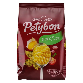 MACARRAO PETYBON OVOS PARAFUSO 500G