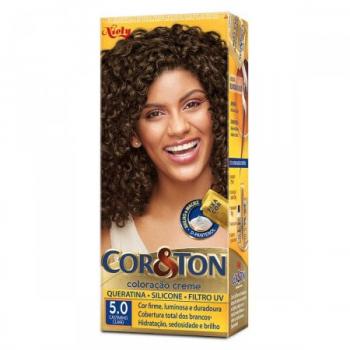 TINT COR&TON 5.0 MKIT CASTANHO CLAR 135G