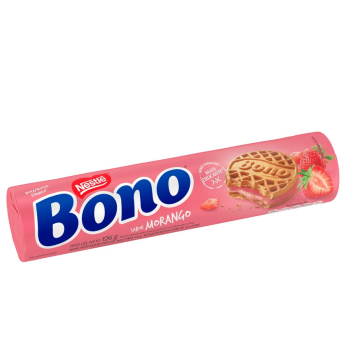 BONO BISC  RECHEADO MORANGO 90G