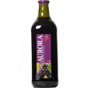 SUCO DE UVA AURORA INTEGRAL 1,5L