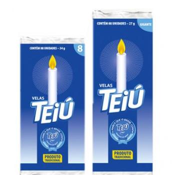 VELAS TEIU  GIGANTE  COM 8 UNI