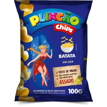 SALGADINHO PLINCÃO BATATA  ZIG ZAG 100G