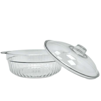 SALADEIRA TIPO ACRILICO C/TAMPA-F0350