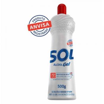ALCOOL SOL GEL 500ML 70 INP