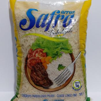 ARROZ SAFRA PARBOILIZADO 1KG