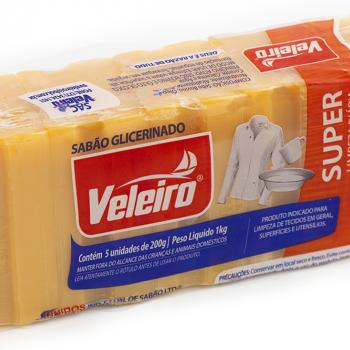 SABONETE VELEIRO GLICERINADO 200G