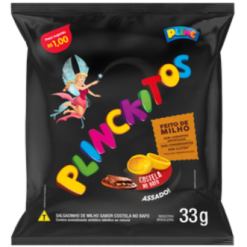 SALGADINHO PLINCKITOS COSTELA NO BAFO 33G