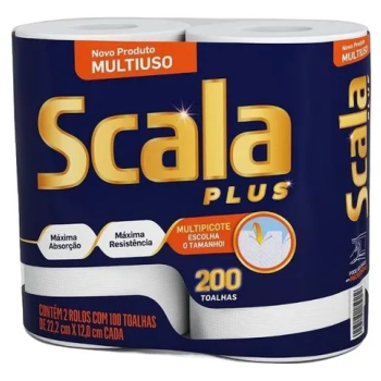 PAPEL TOALHA SCALA PLUS M MPICOTE 100FL