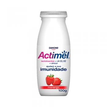 DANOME ACTIMEL MORANGO 100G