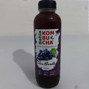 KOMBUCHA COM UVA BORDO 520ML