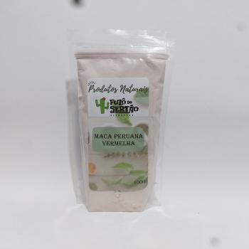 MACA PERUANA VERMELHA  FULO DO SERTÃO 100 G