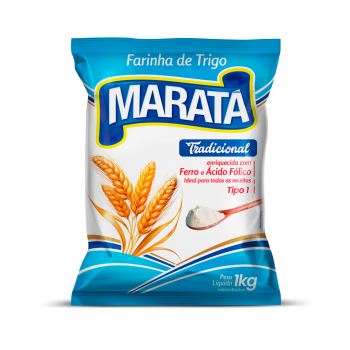 FARINHA DE TRIGO MARATA TRAD 1KG