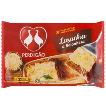 LASANHA BOLONHESA PERDIGAO 600G