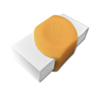 BORRACHA BIC BRANCA DISP C/24/UN